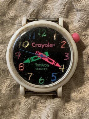 Y2K Crayola Armitron Neon Watch - No strap or battery